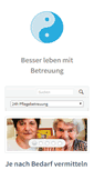 Mobile Screenshot of pflegebetreuung24h.com